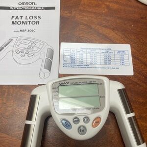 Omron fat loss monitor model HBF-306C